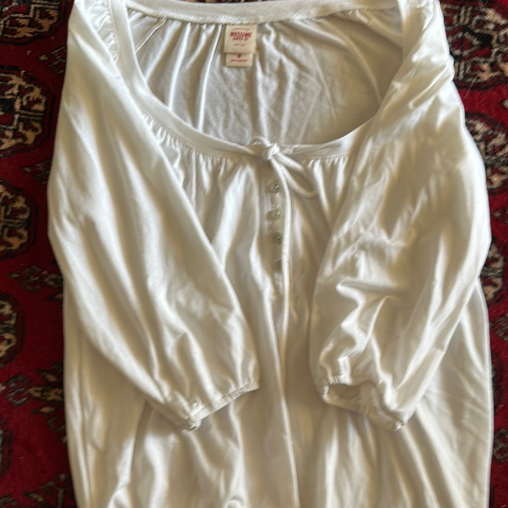 Mossimo White Blouse